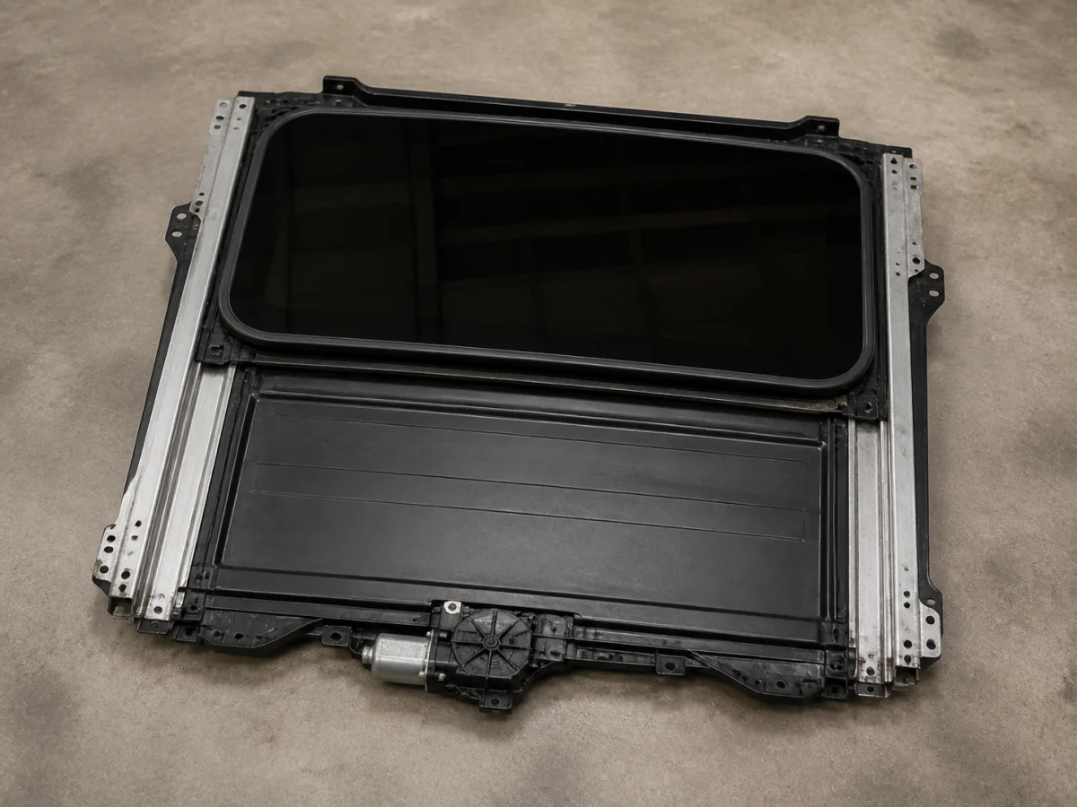 Representative photo of a used Sunroof Assembly; exact item, fitment, condition, and availability confirmed by quote